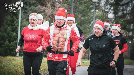 Mikołajkowe bieganie podczas Parkrunu Chełm [GALERIA ZDJĘĆ]