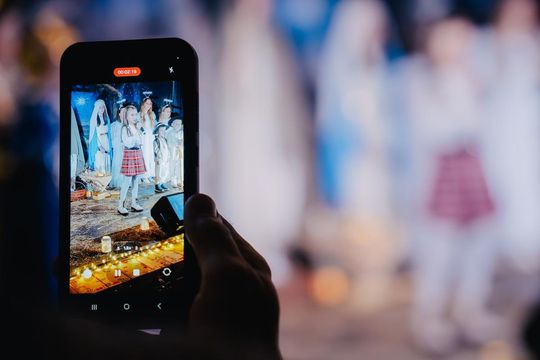 „Cud grudniowej nocy” w Starych Depułtyczach. Młodzi artyści zachwycili! [GALERIA ZDJĘĆ]