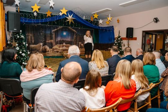 „Cud grudniowej nocy” w Starych Depułtyczach. Młodzi artyści zachwycili! [GALERIA ZDJĘĆ]