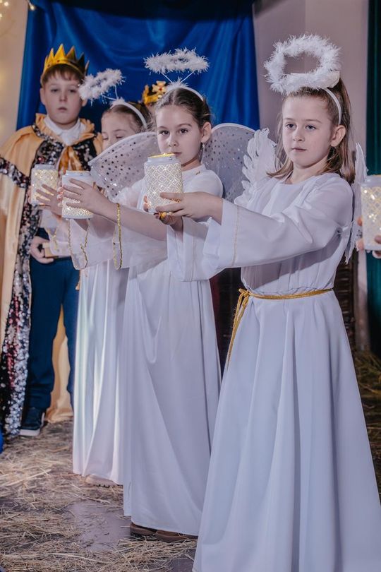 „Cud grudniowej nocy” w Starych Depułtyczach. Młodzi artyści zachwycili! [GALERIA ZDJĘĆ]