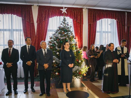 Wigilia w Państwowej Akademii Nauk Stosowanych w Chełmie [GALERIA ZDJĘĆ]