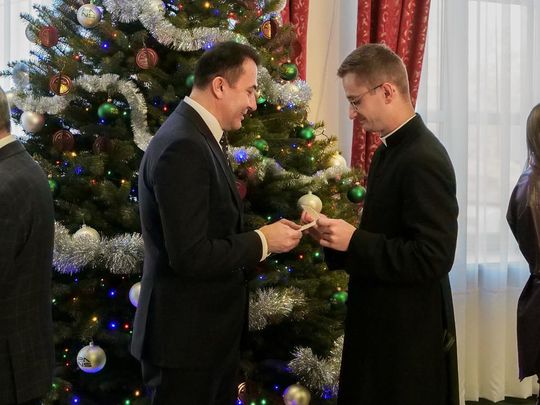 Wigilia w Państwowej Akademii Nauk Stosowanych w Chełmie [GALERIA ZDJĘĆ]