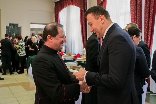 Wigilia w Państwowej Akademii Nauk Stosowanych w Chełmie [GALERIA ZDJĘĆ]