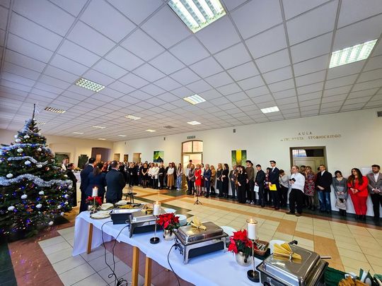 Wigilia w Państwowej Akademii Nauk Stosowanych w Chełmie [GALERIA ZDJĘĆ]