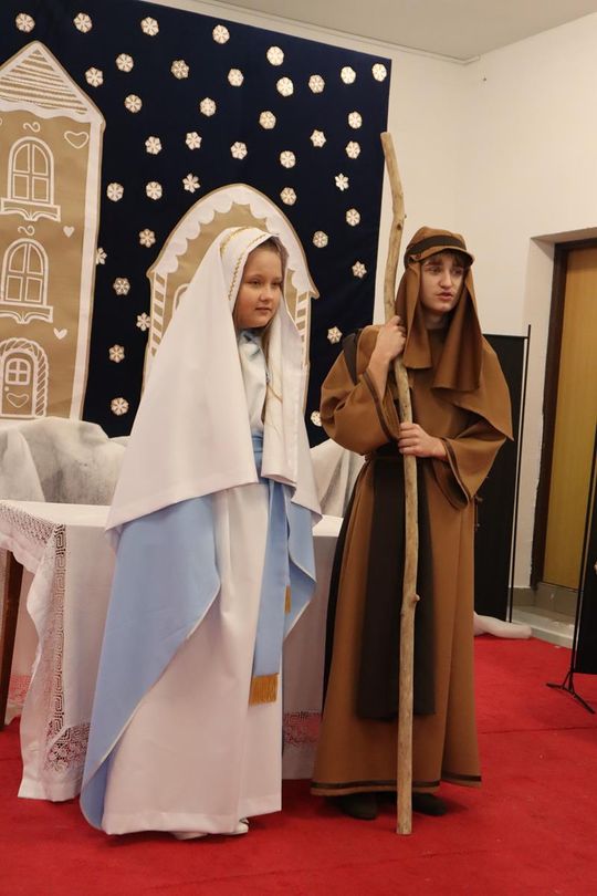 Gm. Sawin. Magiczne jasełka w Szkole Podstawowej w Bukowie Wielkiej [GALERIA ZDJĘĆ]