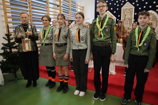 Gm. Sawin. Magiczne jasełka w Szkole Podstawowej w Bukowie Wielkiej [GALERIA ZDJĘĆ]