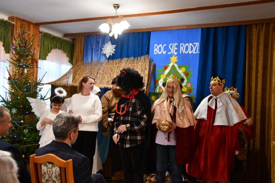 Pow. krasnostawski. Wigilia pełna światła i dobrych decyzji w DPS PS Żułów