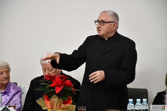 Uroczyste spotkanie wigilijne w Dziennym Domu Pomocy Społecznej w Krasnymstawie [GALERIA ZDJĘĆ] 