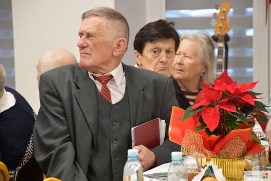 Uroczyste spotkanie wigilijne w Dziennym Domu Pomocy Społecznej w Krasnymstawie [GALERIA ZDJĘĆ] 