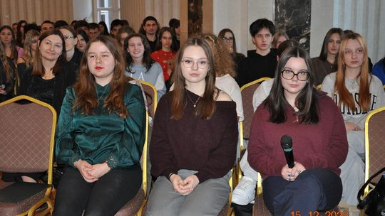 Spotkania wigilijne w I Liceum Ogólnokształcącym w Chełmie [GALERIA ZDJĘĆ]