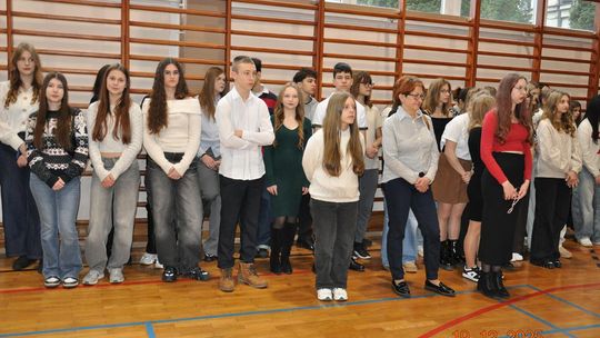 Spotkania wigilijne w I Liceum Ogólnokształcącym w Chełmie [GALERIA ZDJĘĆ]