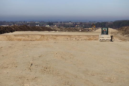 S17 Zamość Wschód – Zamość Południe. Tak wygląda budowa po kilku miesiącach [ZDJĘCIA]