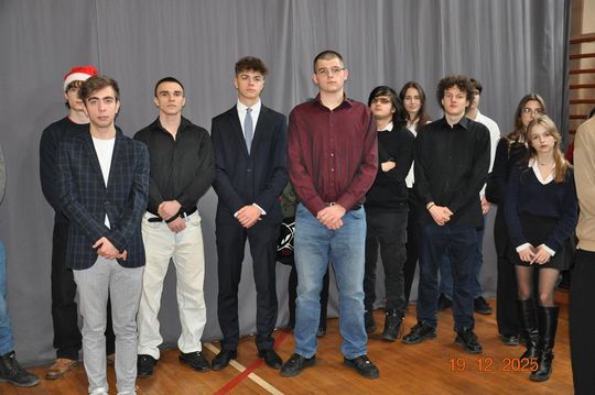 Spotkania wigilijne w I Liceum Ogólnokształcącym w Chełmie [GALERIA ZDJĘĆ]