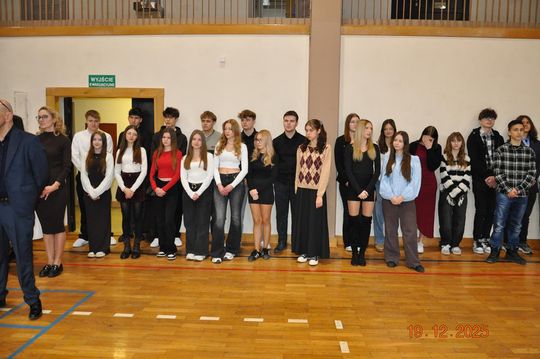 Spotkania wigilijne w I Liceum Ogólnokształcącym w Chełmie [GALERIA ZDJĘĆ]