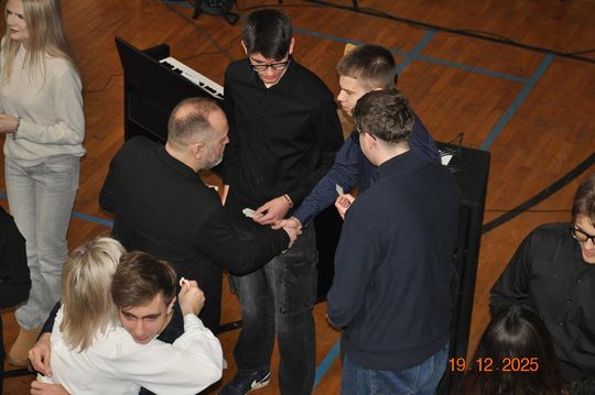 Spotkania wigilijne w I Liceum Ogólnokształcącym w Chełmie [GALERIA ZDJĘĆ]