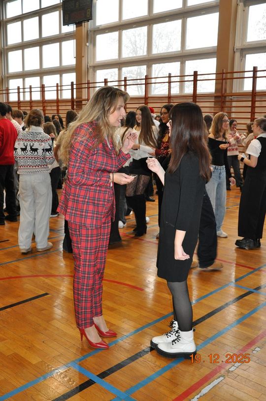 Spotkania wigilijne w I Liceum Ogólnokształcącym w Chełmie [GALERIA ZDJĘĆ]