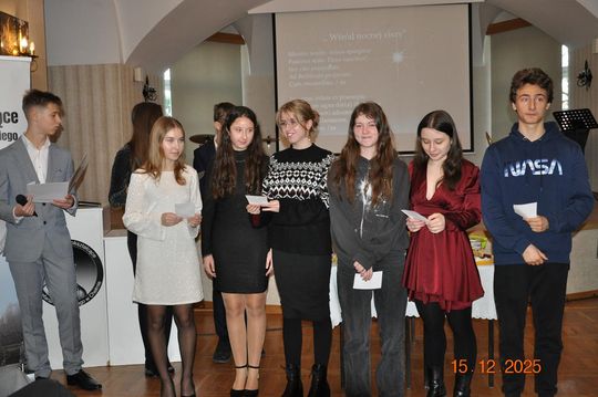 Spotkania wigilijne w I Liceum Ogólnokształcącym w Chełmie [GALERIA ZDJĘĆ]