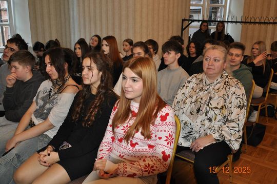 Spotkania wigilijne w I Liceum Ogólnokształcącym w Chełmie [GALERIA ZDJĘĆ]