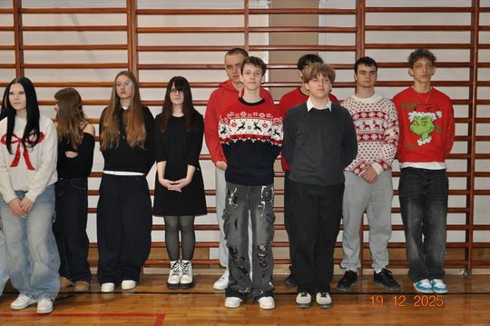 Spotkania wigilijne w I Liceum Ogólnokształcącym w Chełmie [GALERIA ZDJĘĆ]