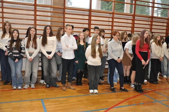 Spotkania wigilijne w I Liceum Ogólnokształcącym w Chełmie [GALERIA ZDJĘĆ]