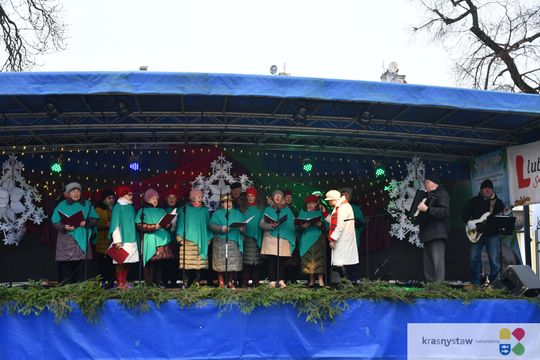 Kraszczadzki Jarmark Bożonarodzeniowy w Krasnymstawie [GALERIA ZDJĘĆ]