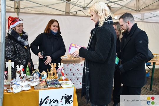 Kraszczadzki Jarmark Bożonarodzeniowy w Krasnymstawie [GALERIA ZDJĘĆ]