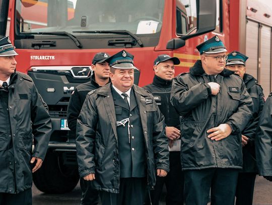 Gm. Leśniowice. Ochotnicy z Leśniowic przesiedli się na nowy wóz. Pomogły środki z Unii Europejskiej [GALERIA ZDJĘĆ]
