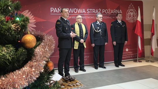 Spotkanie wigilijne u chełmskich strażaków [GALERIA ZDJĘĆ]