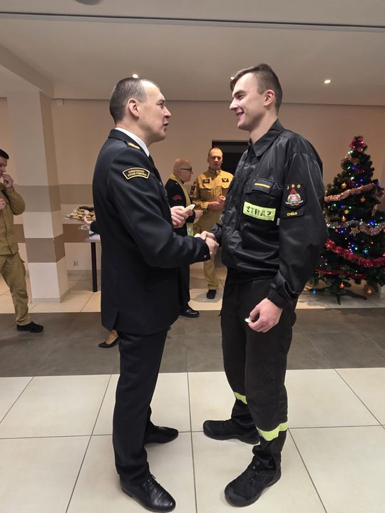 Spotkanie wigilijne u chełmskich strażaków [GALERIA ZDJĘĆ]