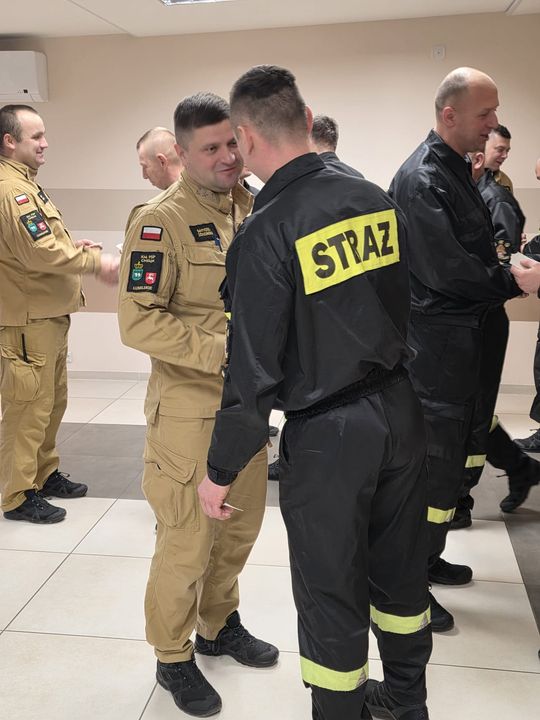 Spotkanie wigilijne u chełmskich strażaków [GALERIA ZDJĘĆ]