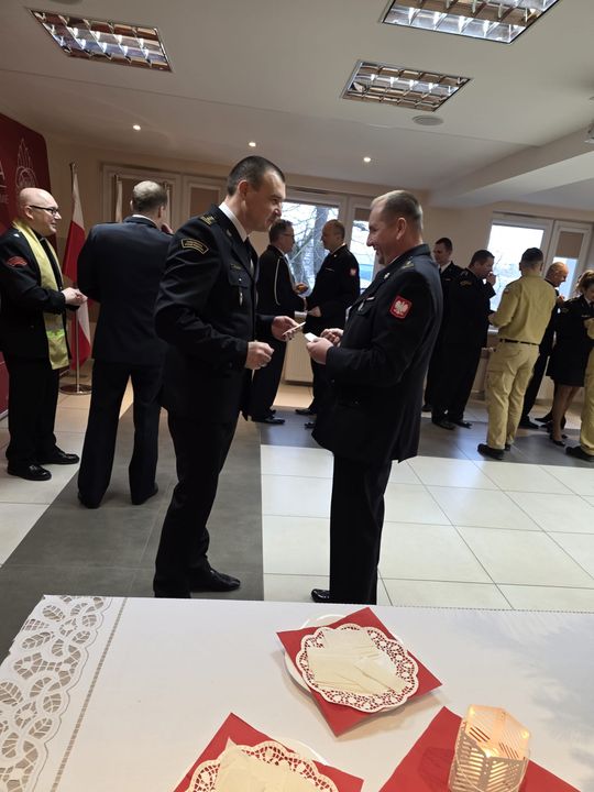 Spotkanie wigilijne u chełmskich strażaków [GALERIA ZDJĘĆ]