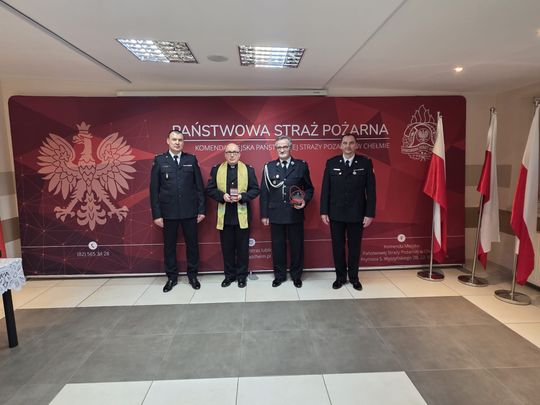 Spotkanie wigilijne u chełmskich strażaków [GALERIA ZDJĘĆ]