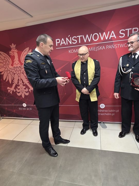 Spotkanie wigilijne u chełmskich strażaków [GALERIA ZDJĘĆ]