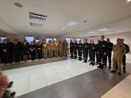 Spotkanie wigilijne u chełmskich strażaków [GALERIA ZDJĘĆ]