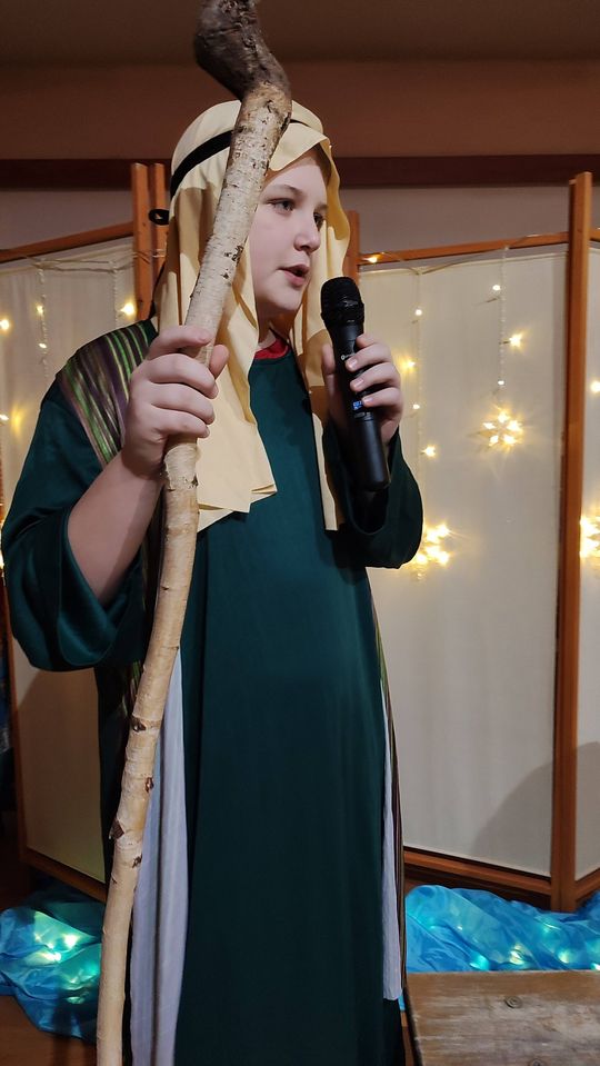 Wesoła kolęda w Gminnym Ośrodku Kultury i Sportu w Hannie [GALERIA ZDJĘĆ]