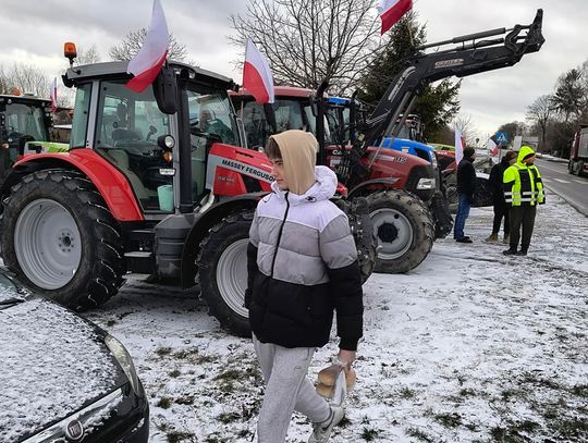 Protest rolników z gmin Białopole i Kamień, 30 grudnia 2025 [GALERIA ZDJĘĆ]
