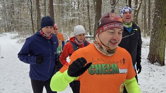 Biegacze z Chełma przywitali 2026 rok na sportowo [GALERIA ZDJĘĆ]