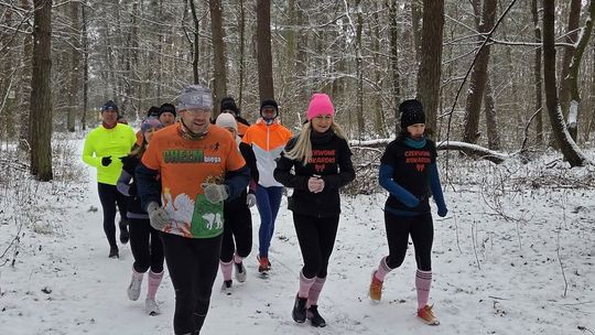 Biegacze z Chełma przywitali 2026 rok na sportowo [GALERIA ZDJĘĆ]