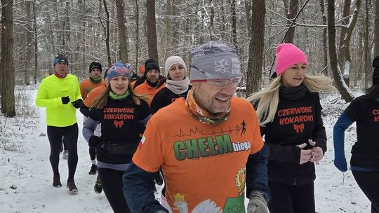 Biegacze z Chełma przywitali 2026 rok na sportowo [GALERIA ZDJĘĆ]