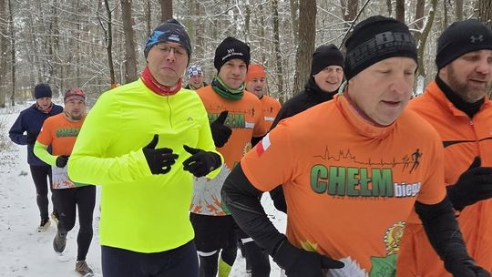 Biegacze z Chełma przywitali 2026 rok na sportowo [GALERIA ZDJĘĆ]