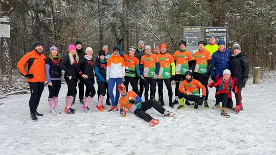 Biegacze z Chełma przywitali 2026 rok na sportowo [GALERIA ZDJĘĆ]