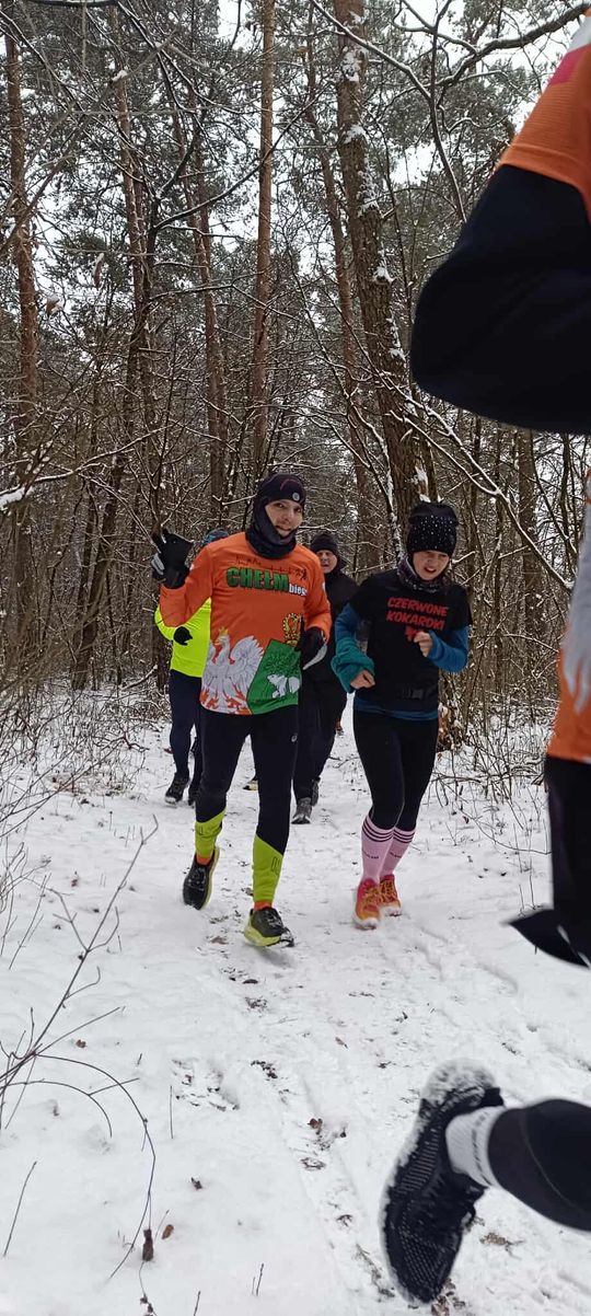 Biegacze z Chełma przywitali 2026 rok na sportowo [GALERIA ZDJĘĆ]