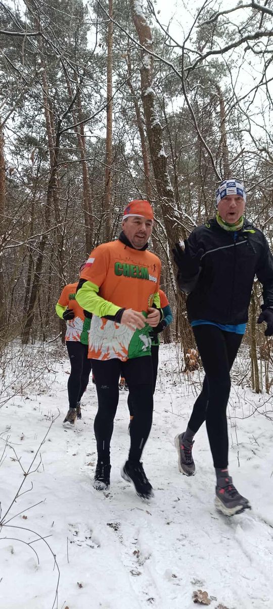 Biegacze z Chełma przywitali 2026 rok na sportowo [GALERIA ZDJĘĆ]