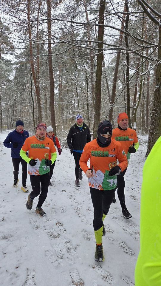 Biegacze z Chełma przywitali 2026 rok na sportowo [GALERIA ZDJĘĆ]