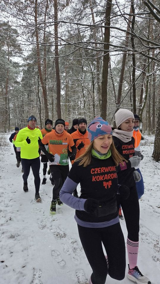 Biegacze z Chełma przywitali 2026 rok na sportowo [GALERIA ZDJĘĆ]