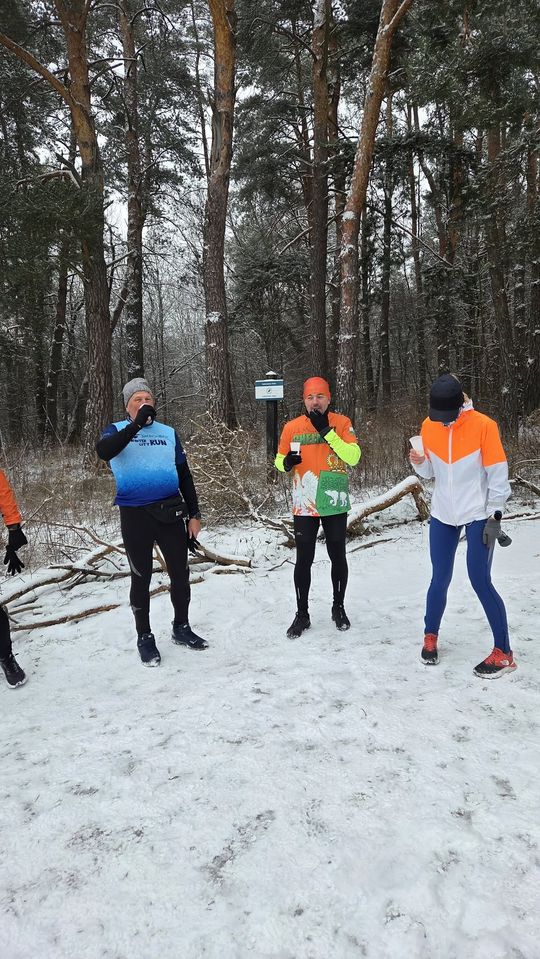 Biegacze z Chełma przywitali 2026 rok na sportowo [GALERIA ZDJĘĆ]