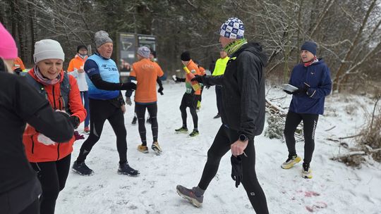 Biegacze z Chełma przywitali 2026 rok na sportowo [GALERIA ZDJĘĆ]