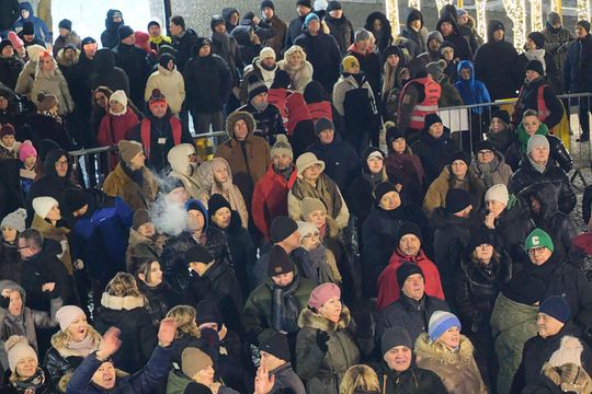 Noworoczna Potańcówka na placu Łuczkowskiego w Chełmie [GALERIA ZDJĘĆ]