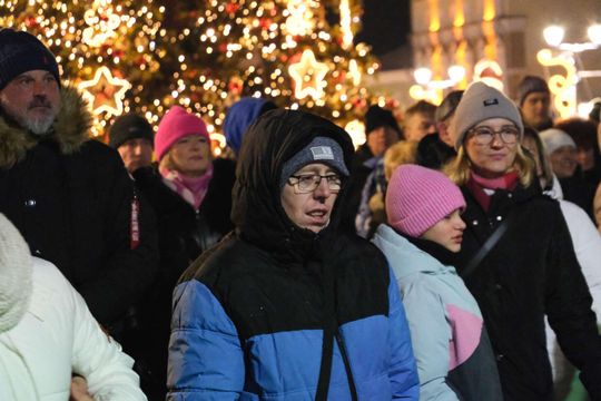 Noworoczna Potańcówka na placu Łuczkowskiego w Chełmie [GALERIA ZDJĘĆ]
