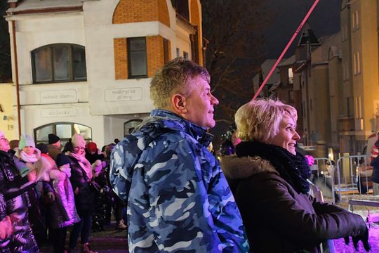 Noworoczna Potańcówka na placu Łuczkowskiego w Chełmie [GALERIA ZDJĘĆ]